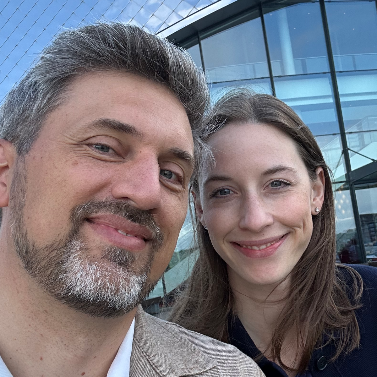 Thomas Deutsch mit seiner Frau